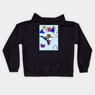 State of Texas USA Kids Hoodie